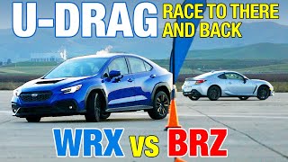 U-DRAG: 2022 Subaru BRZ vs. 2022 Subaru WRX