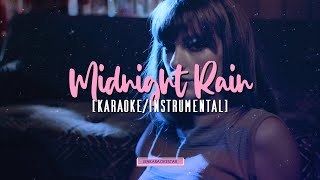 Taylor Swift - Midnight Rain [Karaoke\/Instrumental]