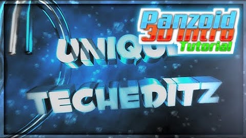 How To Make 3D Text Intro In Panzoid Tutorial || On Android || Panzoid Intro Maker Tutorial