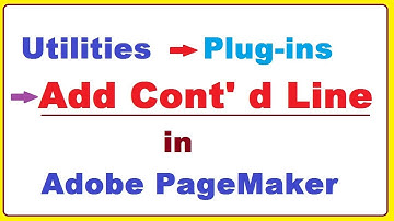 Adobe PageMaker - Utilities - Plugins - Add Cont