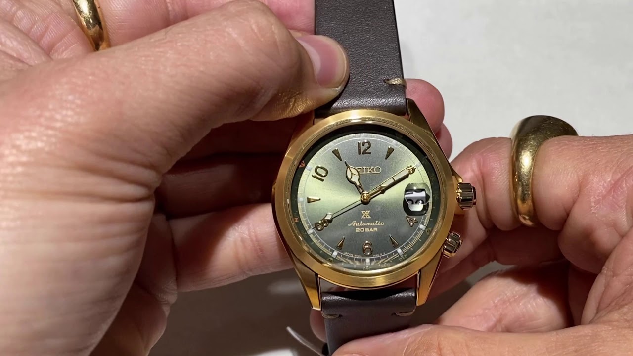 SEIKO PROSPEX ALPINIST SUNBEAM FOREST SPB210J1 - YouTube