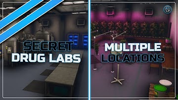 FiveM 3x1 Secret Drug Labs MLO | Hidden Containers