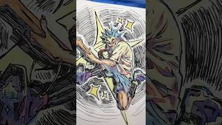 dynamic pose day 6!!!! #artchallenge #drawing #sketchbook #markers #oc