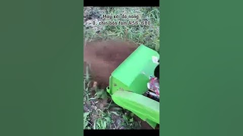 Máy xới đất 3, 4 chức năng máy làm cỏ nông nghiệp máy vun luống ngo đa năng