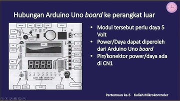 Kuliah ke-5 Mikrokontrler | Display 7 Segment | Budi Rahmani | STMIK Banjarbaru | 16-04-2024