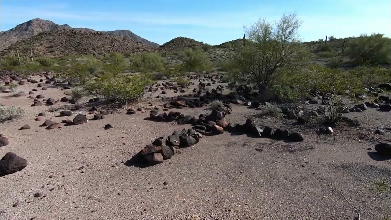 Gillespie Volcano Geoglyphs Gila Bend Mountains Sonoran Desert