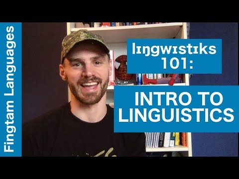 Linguistics 101: The scientific study of language [video 1]