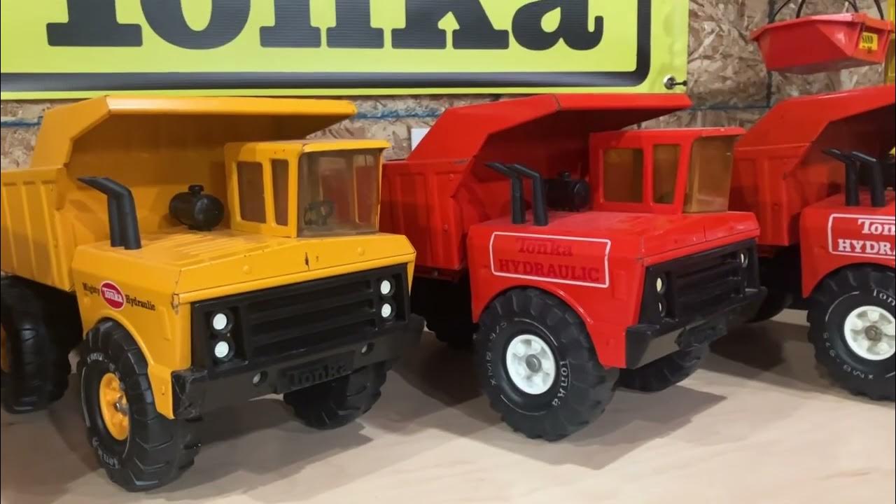 Mighty Tonka Hydraulic Dumps!!! YouTube