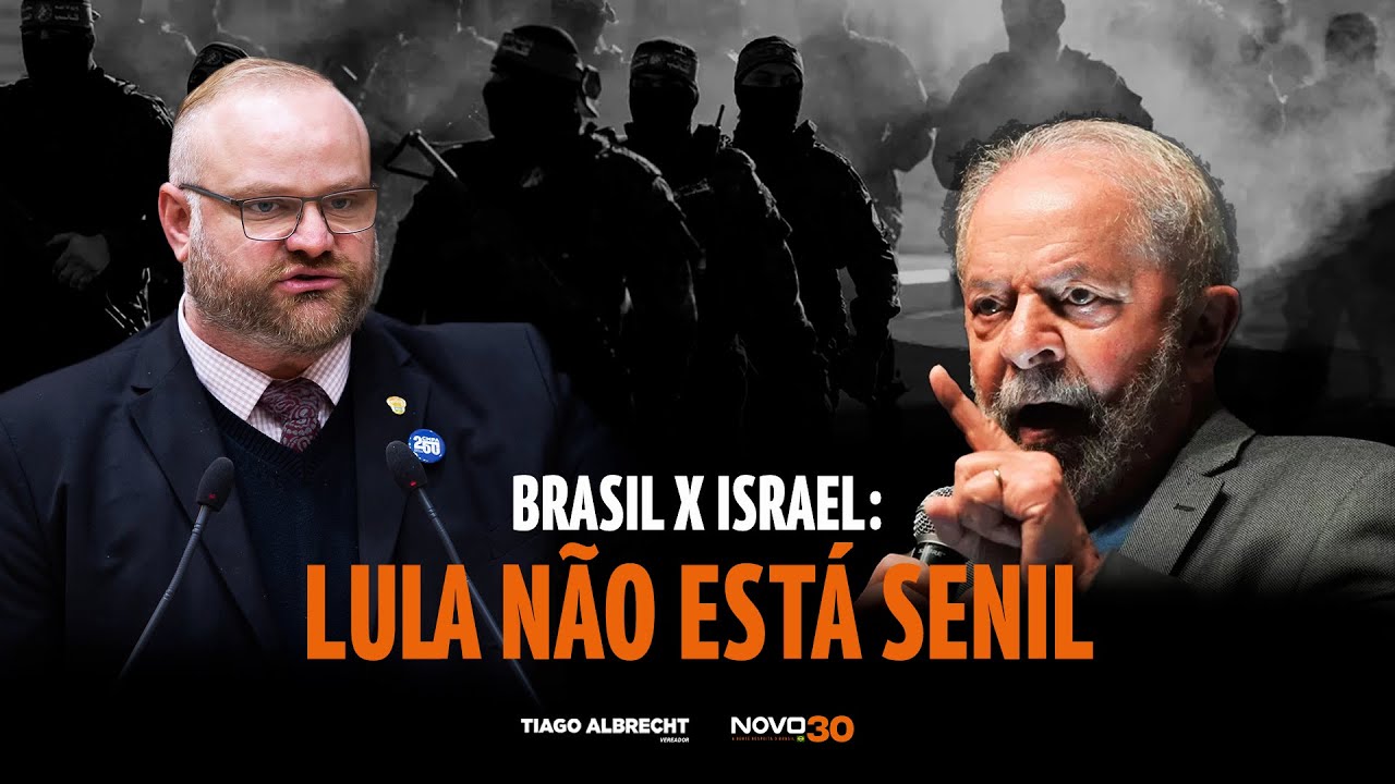 BRASIL X ISRAEL: Lula não está senil | Cortes do Atualidades Pampa