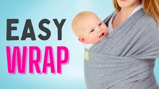 How to Use KeaBabies Wrap Carrier & Baby Sling (EASY TUTORIAL)