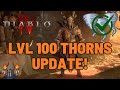 Diablo 4 Barbarian Guide: "UPDATED!" THORNY DUST DEVILS🌪️🌪️🌪️ Season 4 Endgame Setup!