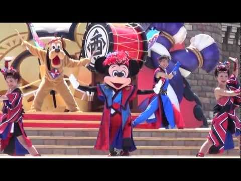 ミッキーダンス編集☆爽涼鼓舞 Soryo Kobuホットチャレンジ☆TDL