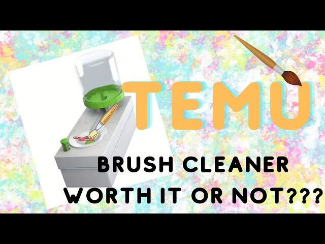 Paintbrush Rinser - Temu