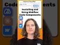 Installing and Using Webflow Code Components