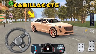 Driving School Simulator 2020:Getting My License In Peru Level 1-2, Cadillac CT5 Drive.