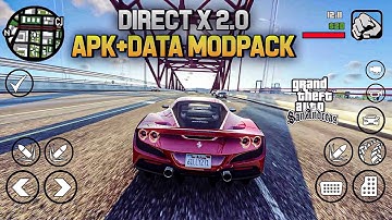 GTA V DIRECT X 2.0 - GTA SA ANDROID | SUPPORT ANDROID 11, 12