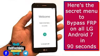 All LG Android 7.0 FRP bypass google account in less than 2 minutes chrono #k20 plus #aristo screenshot 4