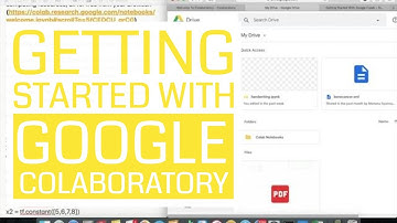 Getting Started with Google Colaboratory