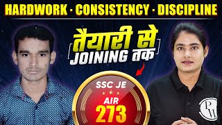 SSC JE Topper Interview | Unfiltered Talk with SSC JE AIR 273