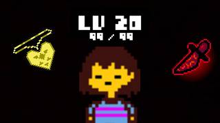 Undertale Bosses but at LV 20 and with Real Knife + The Locket