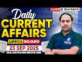 Current Affairs Today 🔥| 22 Sep Daily Current Affairs 2025 by Imran Sir for UPPCS RO/ARO | PW UPPCS