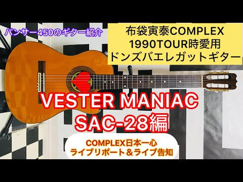 パンサー450のギター紹介 VESTER MANIAC SAC-28編 COMPLEX日本一心