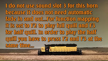 ESU LokSound 5 With Custom Quillable Horn?