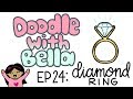 How to Draw a Diamond Ring | Doodle with Bella | Ep 24