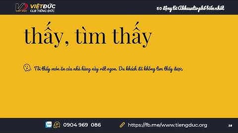 50 động từ Akkusativ tiếng Đức phổ biến nhất