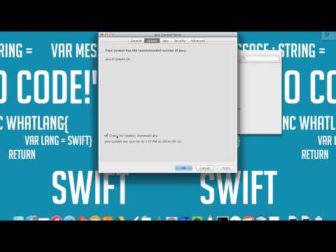 How to access the Java Control Panel on a Mac