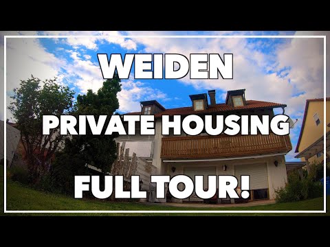 PCS to Germany: Weiden Off Post (Private) Housing Tour!