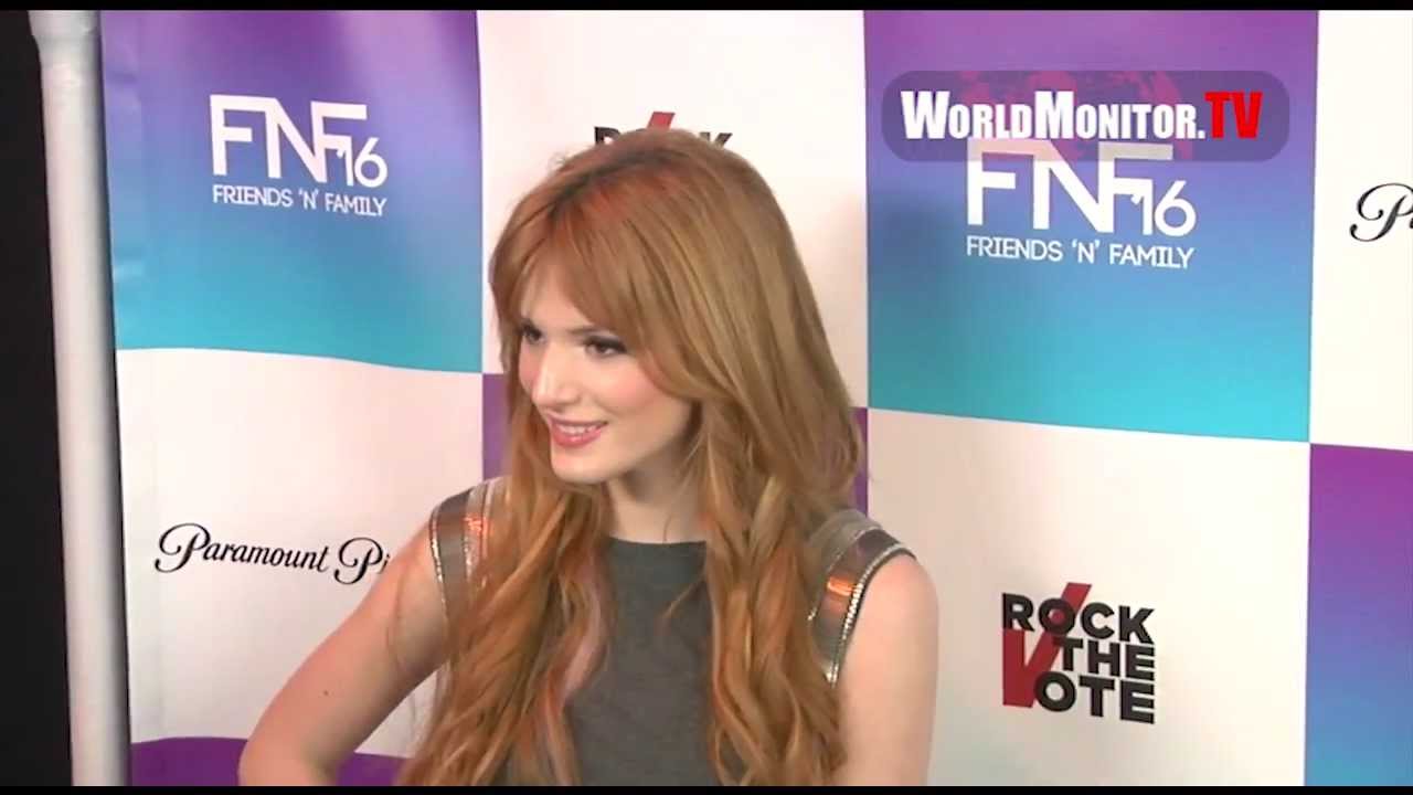 Bella Thorne arrives at Friends 'N' Family 2013 pre Grammy party