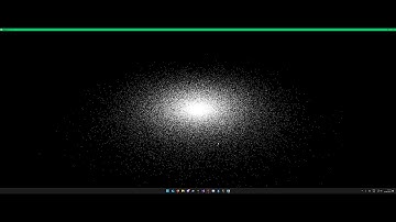 NBody simulation - 100k particles using Barnes-Hut method
