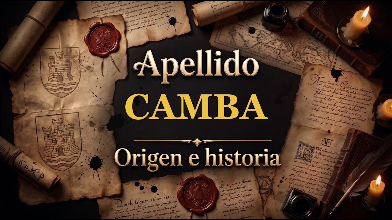 ¿De dónde viene el apellido Camba?