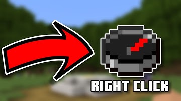 How to detect RIGHT CLICKING in Minecraft Pe