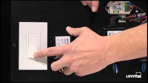 How to clear the LevNet RF Wall Switch Receiver