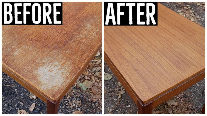 揭密：修復挪威柚木桌的驚人過程！