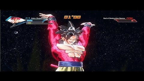 Dragon Ball Xenoverse - Battles | Mods - SSG|SS4 Goku Model Swap