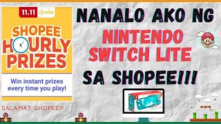 NANALO AKO SA SHOPEE: NINTENDO SWITCH LITE!!!