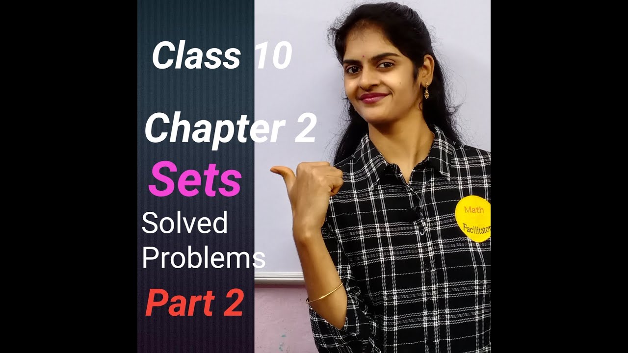 Class 10 | Chapter 2 | Sets Solved Problems- Part 2 | TS | AP - YouTube