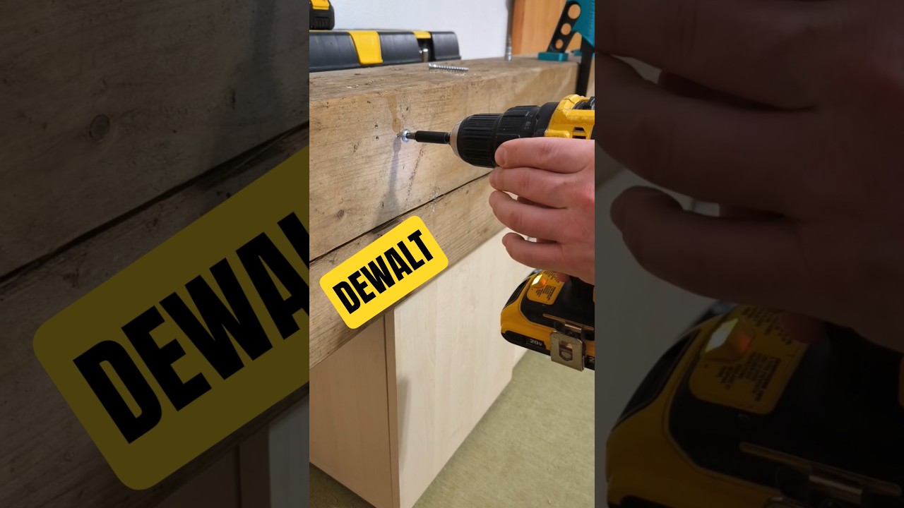Screw, and then conformist.  DEWALT DCD708 AND DCF921 