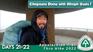 AT Thru Hike Days 21-22 - Clingmans Dome With Wind Warnings screenshot 5
