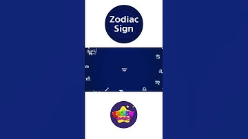 Kids vocabulary - Zodiac sign - 12 Zodiac signs - star signs - English educational video #shorts