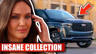 Inside Angelina Jolies INSANE Car Collection: From SUVS to Sports Cars