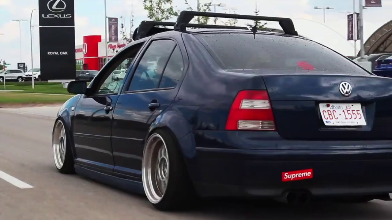 Evans Static Stance MK4 Jetta - YouTube.