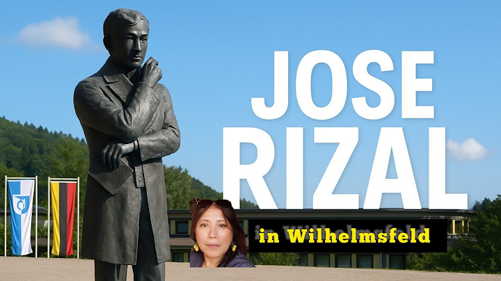 Walking with Rizal. His Journey in Heidelberg and Wilhelmsfeld /Docu - Vlog