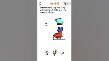 140 ZOZO wants to go skating with friends! Help him find another skate