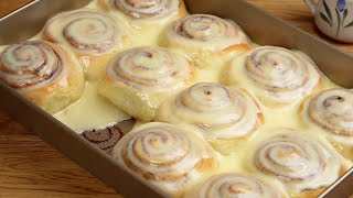 Delicious cinnamon rolls with simple ingredients, always an impressive result