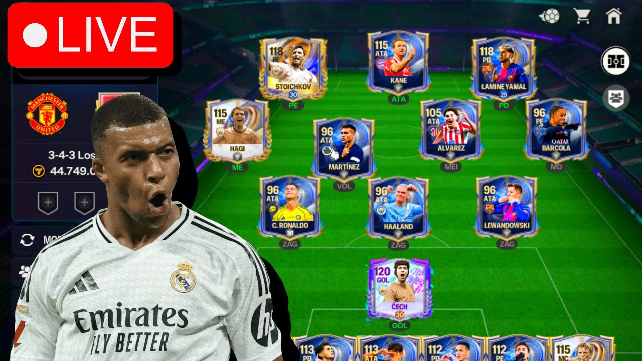 🔴  Live FC Mobile 26! Analisando Times + Conta do Zero no TOTY!