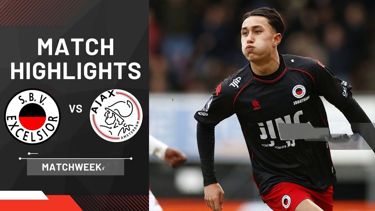 Excelsior vs Ajax 2–2 Samenvatting Eredevisie 2025/ 2026 ajax excelsior
